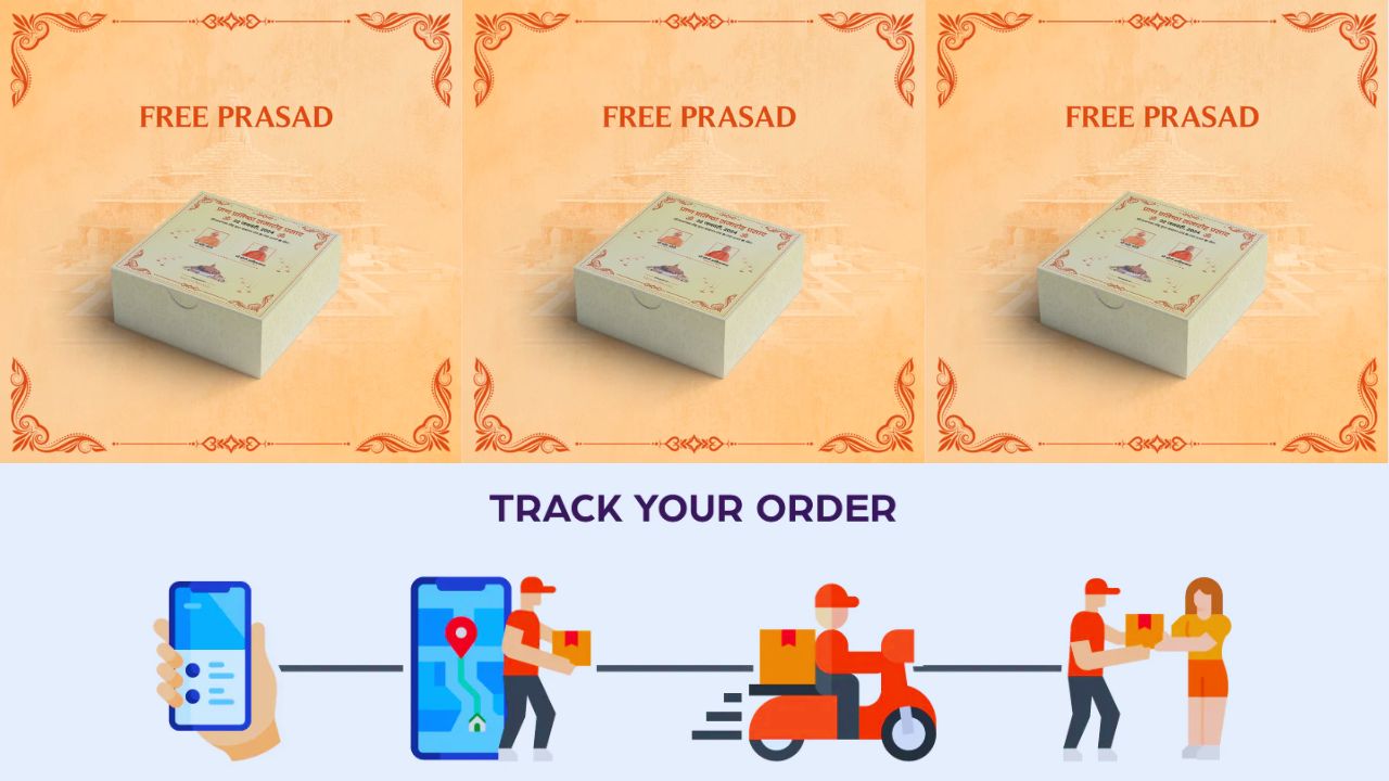 Khadi Organic Ram Mandir Prasad Order Tracking